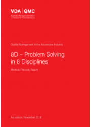 VDA Volume 8D - Problem Solving in 8 Disciplines Method, Process, Report, 1st Edition: 2018